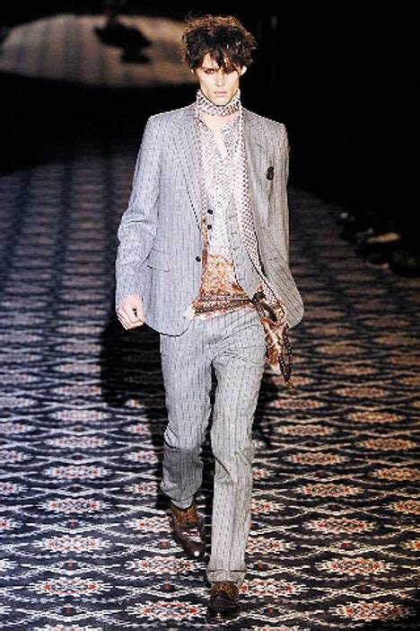 gucci mens wear 2007 2008|Gucci Fall 2008 Menswear Collection .